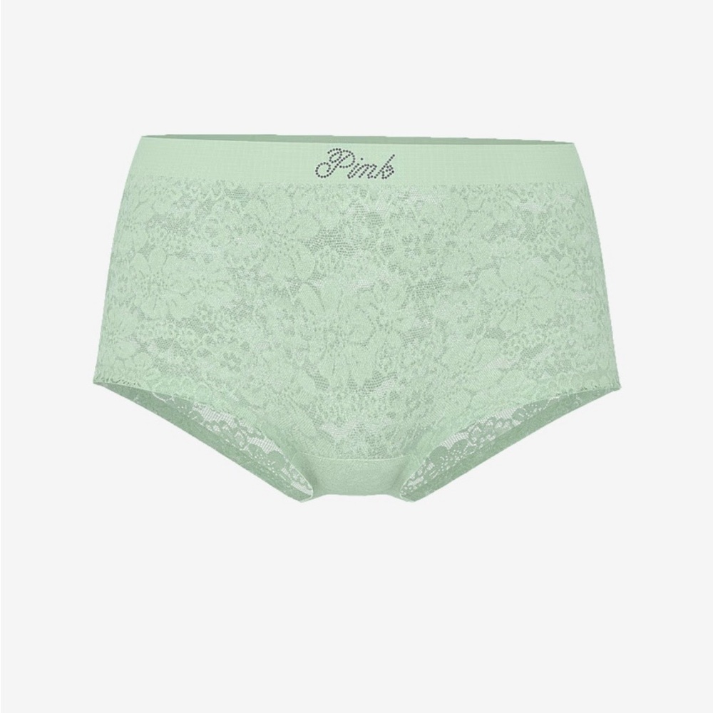 PINK Victoria's Secret Mint Lace Panties